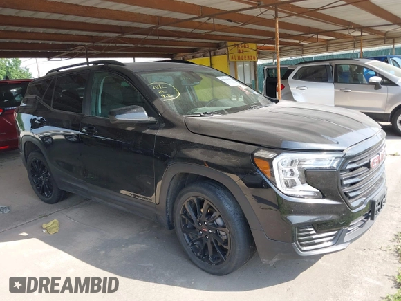 2024 GMC Terrain SLE z VIN 3GKALMEG1RL192316, wystawiony jako IAAI lot #41944513 z przebiegiem 32 466 mil mil oraz . Historia ofert i sprzedaży dostępna na DreamBid. Obrazek 1.