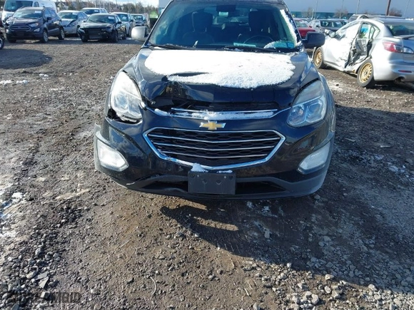 2016 Chevrolet Equinox LT with VIN 2GNFLFEK0G6189384, listed as a IAAI auction lot 41005387 with 107,161 mi miles. Bid and sale history available at carsss.com. Image 12.
