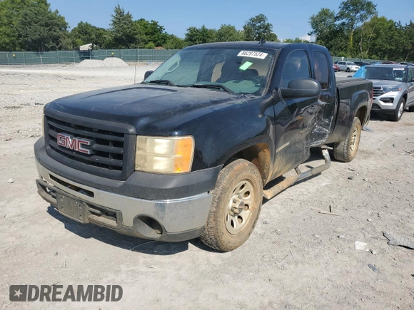 2009 GMC Sierra 1500 Work Truck z VIN 1GTEC19X69Z274363, wystawiony jako Copart lot #66297524 z przebiegiem 145 406 mil mil oraz Szkoda całkowita • Salvage title. Historia ofert i sprzedaży dostępna na DreamBid. Obrazek 1.