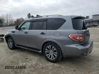 2020 Nissan Armada SL with VIN JN8AY2NC8L9616156, listed as a Copart auction lot 47469885 with 118,662 mi miles and Salvage Title. Bid and sale history available at carsss.com. Image 2.