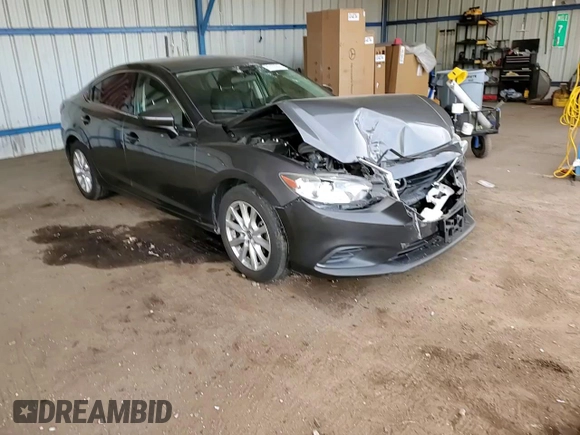 2014 Mazda 6 i Sport with VIN JM1GJ1U69E1150982, listed as a Copart auction lot 87107214 with Not Provided miles and Salvage Title. Bid and sale history available at DreamBid. Image 10.