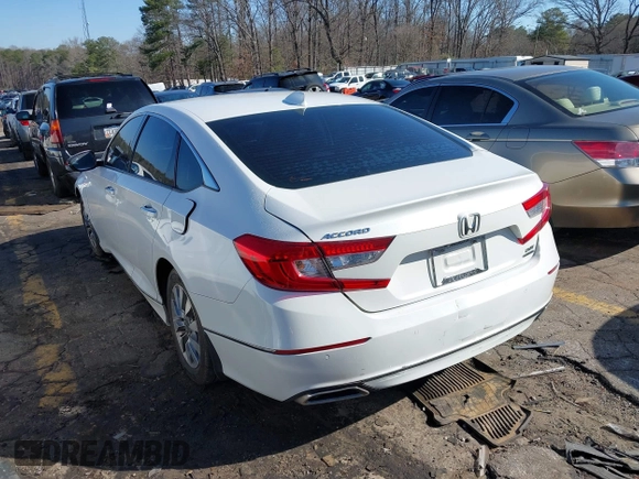 2019 Honda Accord Touring z VIN 1HGCV2F90KA008081, wystawiony jako IAAI lot #41742867 z przebiegiem 105 432 mil mil oraz . Historia ofert i sprzedaży dostępna na DreamBid. Obrazek 3.