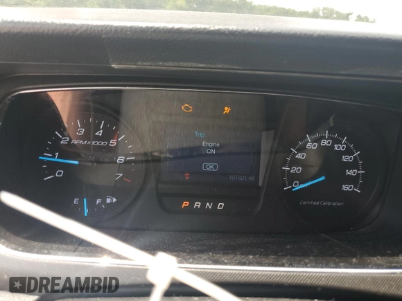 2015 Ford Police Interceptor with VIN 1FAHP2MK2FG163700, listed as a Copart auction lot 56028145 with 107,421 mi miles and Salvage title. Bid and sale history available at DreamBid. Image 9.