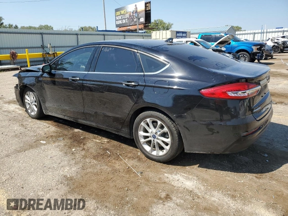 2020 Ford Fusion Hybrid SEL with VIN 3FA6P0MU4LR215829, listed as a Copart auction lot 70914934 with 0 mi miles and Salvage Title. Bid and sale history available at carsss.com. Image 2.