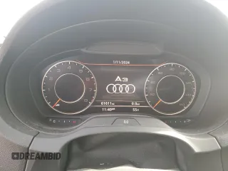 2018 Audi A3 Sedan Premium with VIN WAUAUGFFXJ1094118, listed as a Copart auction lot 36911084 with 61,611 mi miles. Bid and sale history available at carsss.com. Image 9.