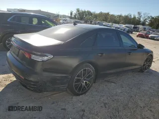 2020 Audi A8 L with VIN WAU8EAF84LN014527, listed as a Copart auction lot 84601094 with 34,620 mi miles and Salvage Title. Bid and sale history available at carsss.com. Image 3.