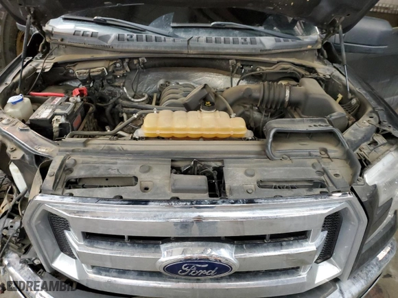 2016 Ford F-150 XLT with VIN 1FTEW1EF3GKE76491, listed as a Copart auction lot 45911015 with 116,881 mi miles and Salvage Title. Bid and sale history available at carsss.com. Image 12.