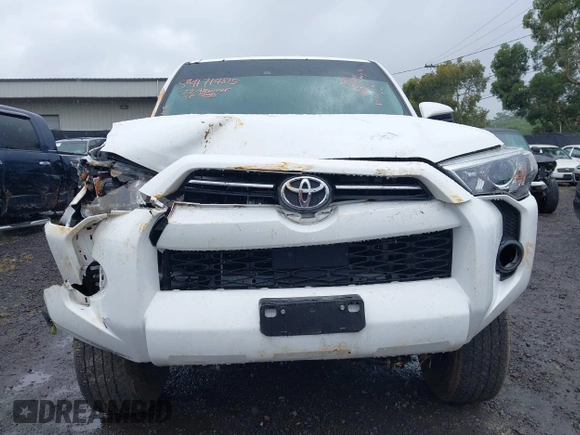 2022 Toyota 4Runner SR5 with VIN JTEMU5JR3N5987585, listed as a IAAI auction lot 41714815 with 38,874 mi miles and . Bid and sale history available at DreamBid. Image 13.