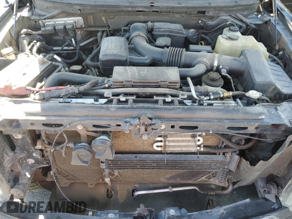 2010 Ford F-150 XL with VIN 1FTFW1EV6AFA09786, listed as a Copart auction lot 54954795 with 152,305 mi miles and Salvage title. Bid and sale history available at DreamBid. Image 11.
