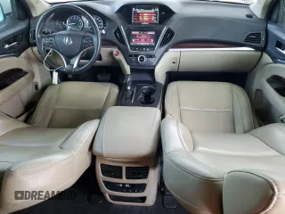 2015 Acura MDX with VIN 5FRYD3H24FB002017, listed as a Copart auction lot 57787255 with 138,046 mi miles and Salvage title. Bid and sale history available at DreamBid. Image 8.