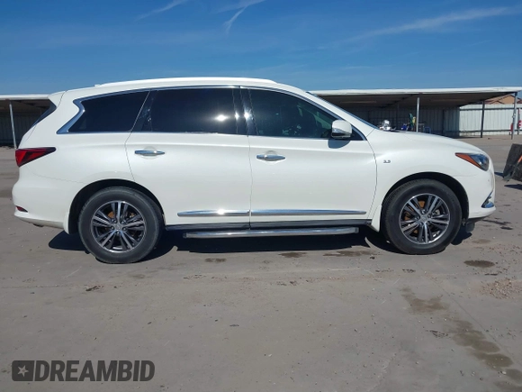 2017 Infiniti QX60 with VIN 5N1DL0MN8HC555993, listed as a IAAI auction lot 41588633 with 131,287 mi miles. Bid and sale history available at carsss.com. Image 14.