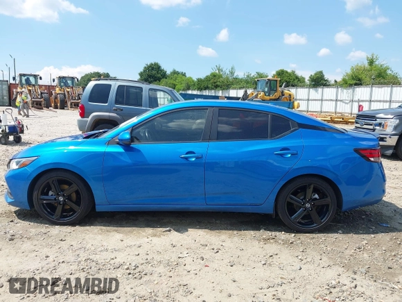 2020 Nissan Sentra SV with VIN 3N1AB8CV1LY214528, listed as a IAAI auction lot 42619402 with 106,357 mi miles and . Bid and sale history available at DreamBid. Image 14.