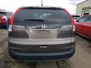 2014 Honda CR-V EX-L with VIN 5J6RM4H71EL070935, listed as a Copart auction lot 47601575 with 76,785 mi miles and Salvage Title. Bid and sale history available at carsss.com. Image 6.