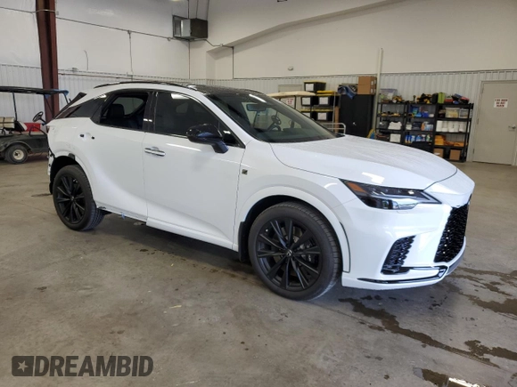 2023 Lexus RX with VIN 2T2BCMEA3PC004452, listed as a Copart auction lot 52526683 with 529 mi miles. Bid and sale history available at carsss.com. Image 4.