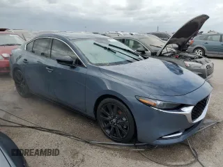 2023 Mazda 3 Premium Plus with VIN 3MZBPBEY9PM370494, listed as a Copart auction lot 75072024 with Not Provided miles and Non Repairable. Bid and sale history available at DreamBid. Image 4.