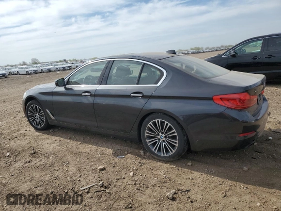 2018 BMW 5 Series 540i xDrive with VIN WBAJE7C51JWC56846, listed as a Copart auction lot 55692525 with Not provided miles and Salvage title. Bid and sale history available at DreamBid. Image 2.