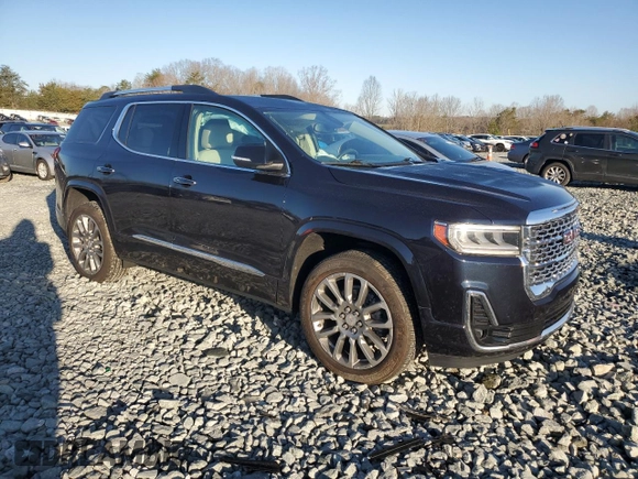2021 GMC Acadia Denali with VIN 1GKKNXLS2MZ167658, listed as a Copart auction lot 48554425 with 92,317 mi miles and Salvage title. Bid and sale history available at DreamBid. Image 4.