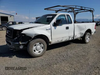 2008 Ford F-150 XL with VIN 1FTRF14W68KD09093, listed as a Copart auction lot 68461844 with 1,528,722 mi miles and Clean Title. Bid and sale history available at carsss.com. Image 1.