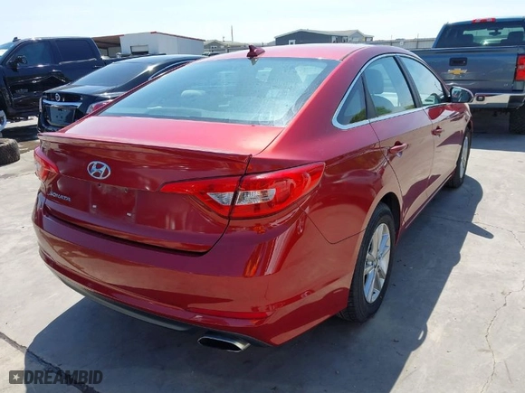 2015 Hyundai Sonata 2.4L SE with VIN 5NPE24AF5FH259928, listed as a IAAI auction lot 41880541 with 75,903 mi miles. Bid and sale history available at carsss.com. Image 4.