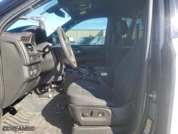 2022 Chevrolet Tahoe Commercial with VIN 1GNSCLEDXNR218616, listed as a Copart auction lot 88235925 with 45,451 mi miles and Salvage Title. Bid and sale history available at carsss.com. Image 7.