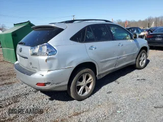 2008 Lexus RX 400h with VIN JTJHW31U682856775, listed as a Copart auction lot 48847335 with 313,385 mi miles and Salvage Title. Bid and sale history available at DreamBid. Image 3.