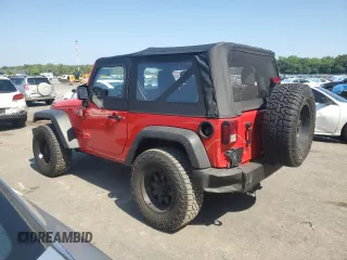 2018 Jeep Wrangler Willys Wheeler W with VIN 1C4AJWAG8JL897178, listed as a Copart auction lot 62576405 with 12,381 mi miles and Salvage title. Bid and sale history available at DreamBid. Image 2.