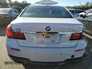 2015 BMW 7 Series 740Li xDrive with VIN WBAYF4C55FD874195, listed as a Copart auction lot 39701134 with 55,065 mi miles and . Bid and sale history available at DreamBid. Image 6.