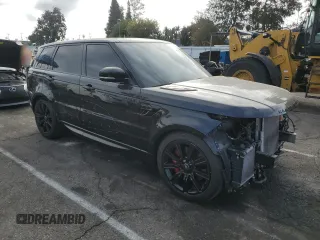 2019 Land Rover Range Rover Sport HSE Dynamic with VIN SALWV2SVXKA419141, listed as a Copart auction lot 79052744 with 58,605 mi miles and Salvage Title. Bid and sale history available at carsss.com. Image 4.