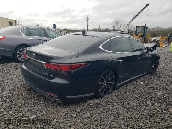 2021 Lexus LS с VIN JTHG5LGF9M5009816, выставлен на аукционе Copart как лот 45012835 с пробегом Не указан миль и Чистый • Clean title. История ставок и продаж доступна на DreamBid. Изображение 3.