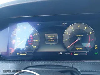 2018 Mercedes-Benz S-Class S 450 with VIN WDDUG6GBXJA361972, listed as a IAAI auction lot 41759937 with 122,074 mi miles. Bid and sale history available at carsss.com. Image 7.