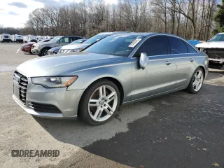 2015 Audi A6 2.0T Premium Plus with VIN WAUGFAFC8FN049945, listed as a Copart auction lot 45489485 with 0 mi miles and Clean Title. Bid and sale history available at carsss.com. Image 1.