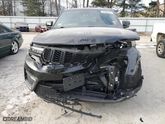 2023 Jeep Grand Cherokee Altitude with VIN 1C4RJHAG0PC554758, listed as a Copart auction lot 41466975 with 0 mi miles and Salvage Title. Bid and sale history available at carsss.com. Image 5.