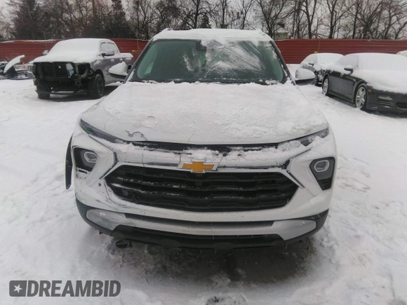 2025 Chevrolet TrailBlazer LT with VIN KL79MPSLXSB078480, listed as a IAAI auction lot 41284708 with 346 mi miles. Bid and sale history available at carsss.com. Image 12.