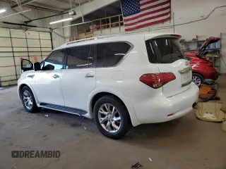 2011 Infiniti QX56 7-passenger with VIN JN8AZ2NE7B9001420, listed as a Copart auction lot 54947085 with 277,429 mi miles and Clean Title. Bid and sale history available at carsss.com. Image 2.