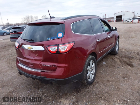 2016 Chevrolet Traverse LTZ z VIN 1GNKVJKD8GJ167038, wystawiony jako IAAI lot #41878254 z przebiegiem 159 771 mil mil oraz . Historia ofert i sprzedaży dostępna na DreamBid. Obrazek 4.