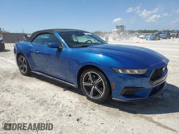 2024 Ford Mustang EcoBoost with VIN 1FAGP8UH4R5112914, listed as a Copart auction lot 49981575 with 37,283 mi miles and Clean Title. Bid and sale history available at carsss.com. Image 4.