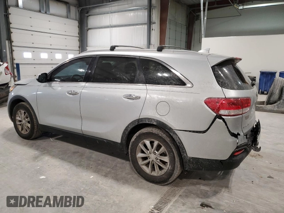 2017 Kia Sorento LX with VIN 5XYPG4A31HG211014, listed as a Copart auction lot 82358694 with 153,275 mi miles and Salvage Title. Bid and sale history available at carsss.com. Image 2.