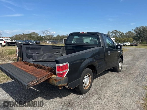 2013 Ford F-150 XL with VIN 1FTMF1CM7DFE09796, listed as a Copart auction lot 44408095 with 67,872 mi miles and Clean title. Bid and sale history available at DreamBid. Image 4.