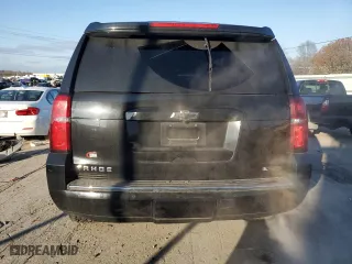 2018 Chevrolet Tahoe Premier with VIN 1GNSCCKC4JR130828, listed as a Copart auction lot 83080234 with 117,717 mi miles and Salvage Title. Bid and sale history available at carsss.com. Image 6.
