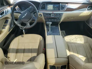 2018 Genesis G80 3.8L with VIN KMHGN4JEXJU245900, listed as a Copart auction lot 60552515 with 107,502 mi miles and Salvage title. Bid and sale history available at DreamBid. Image 8.