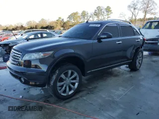 2004 Infiniti FX35 with VIN JNRAS08U84X108241, listed as a Copart auction lot 87013414 with 325,875 mi miles and Salvage Title. Bid and sale history available at carsss.com. Image 1.