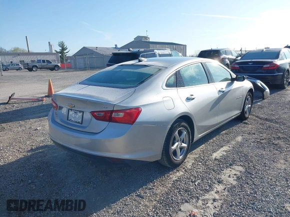 2016 Chevrolet Malibu LS with VIN 1G1ZB5ST1GF215585, listed as a IAAI auction lot 41992671 with 78,383 mi miles and . Bid and sale history available at DreamBid. Image 4.