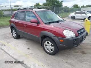 2006 Hyundai Tucson GLS with VIN KM8JN72D66U391067, listed as a IAAI auction lot 42606159 with 186,837 mi miles and . Bid and sale history available at DreamBid. Image 1.