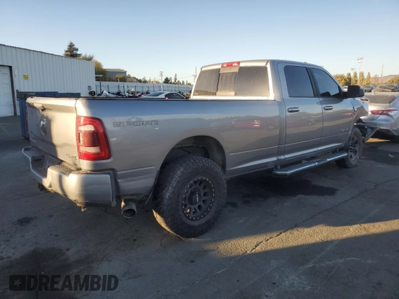 2022 Ram 3500 Big Horn with VIN 3C63R3HL2NG191093, listed as a Copart auction lot 75550584 with 39,080 mi miles and Salvage Title. Bid and sale history available at carsss.com. Image 3.