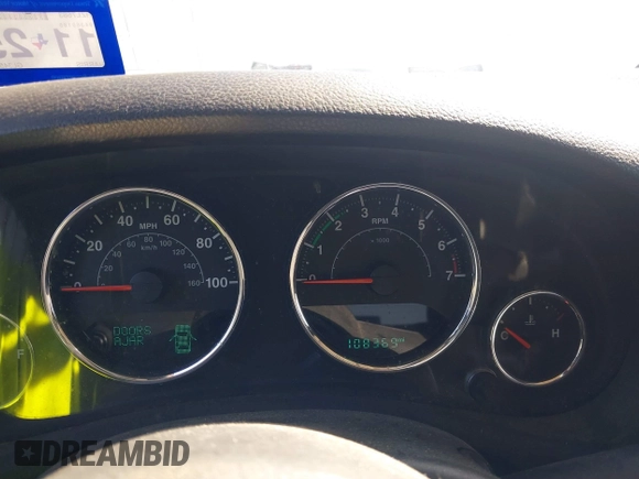 2016 Jeep Wrangler Sahara with VIN 1C4AJWBG4GL345281, listed as a IAAI auction lot 41570749 with 108,369 mi miles and . Bid and sale history available at DreamBid. Image 7.