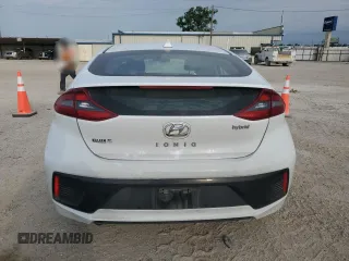 2018 Hyundai Ioniq Limited with VIN KMHC85LCXJU090806, listed as a Copart auction lot 52827895 with 87,976 mi miles and Salvage title. Bid and sale history available at DreamBid. Image 6.