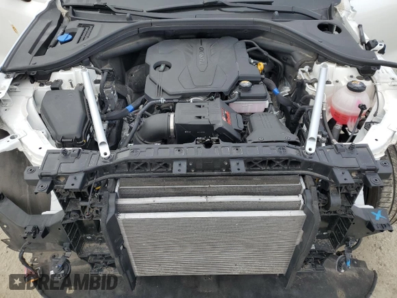 2022 Genesis GV70 2.5T with VIN KMUMADTB9NU057748, listed as a Copart auction lot 50538125 with 30,387 mi miles and Salvage title. Bid and sale history available at DreamBid. Image 12.