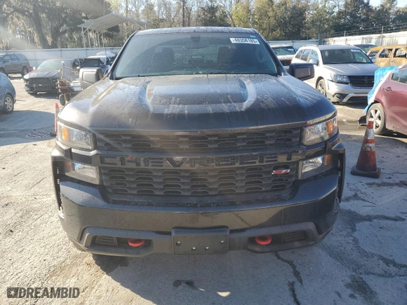 2019 Chevrolet Silverado 1500 Custom Trail Boss with VIN 1GCPYCEF2KZ423098, listed as a Copart auction lot 48358185 with 125,327 mi miles and Salvage Title. Bid and sale history available at carsss.com. Image 5.