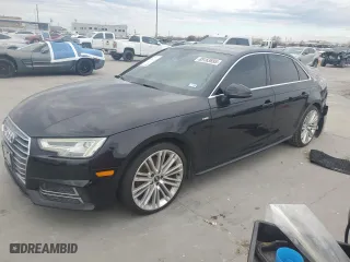 2018 Audi A4 Premium Plus with VIN WAULMAF48JA154370, listed as a Copart auction lot 89163695 with 73,370 mi miles and Salvage Title. Bid and sale history available at carsss.com. Image 1.
