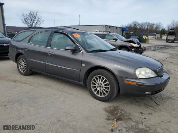 2002 Mercury Sable LS Premium with VIN 1MEFM59S22A630047, listed as a Copart auction lot 51497465 with 118,019 mi miles and Salvage Title. Bid and sale history available at carsss.com. Image 4.